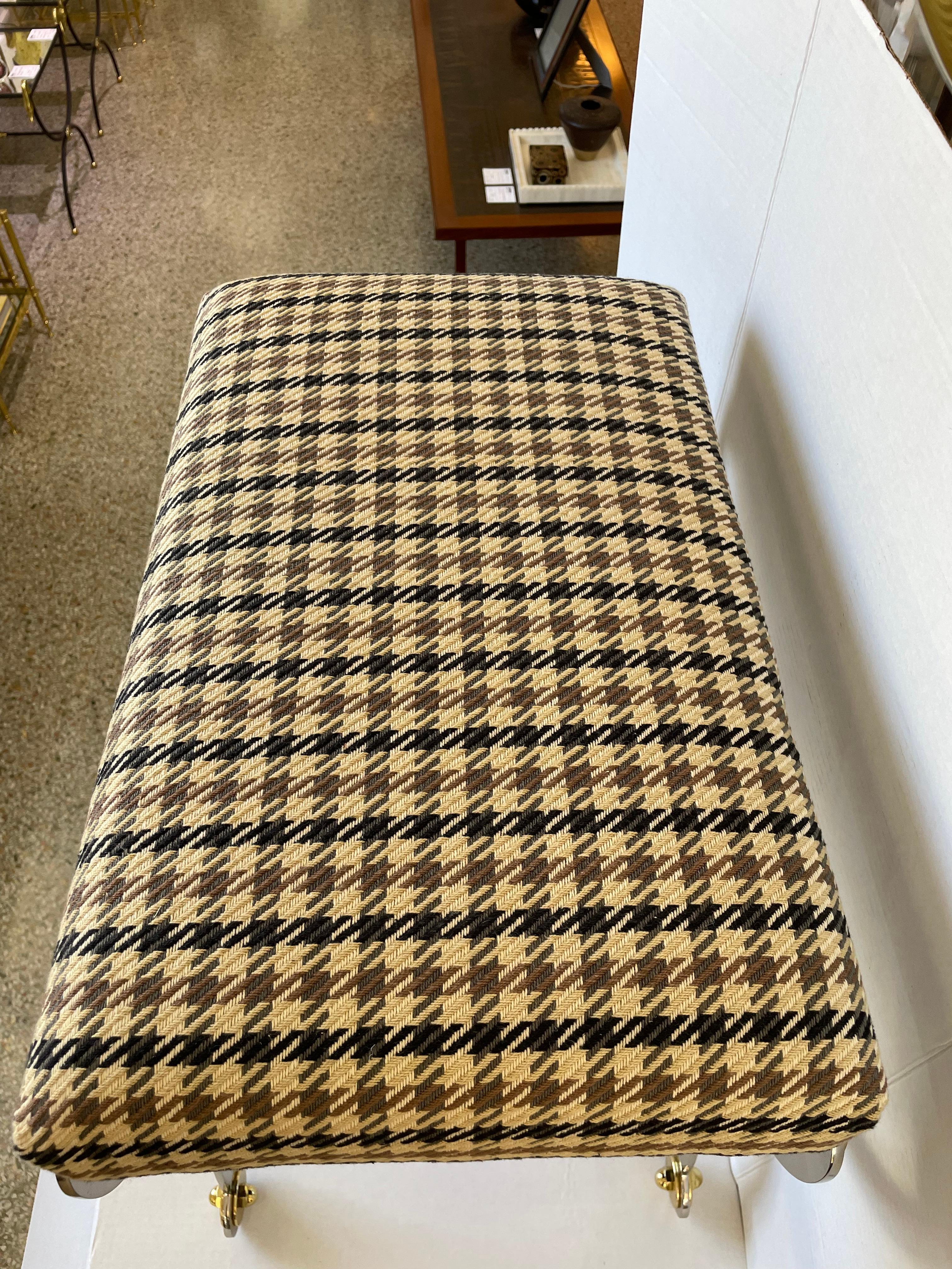 Maison Jansen Curule Bench In Good Condition In West Palm Beach, FL
