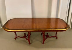 Maison Jansen Dining Table w/Leaf