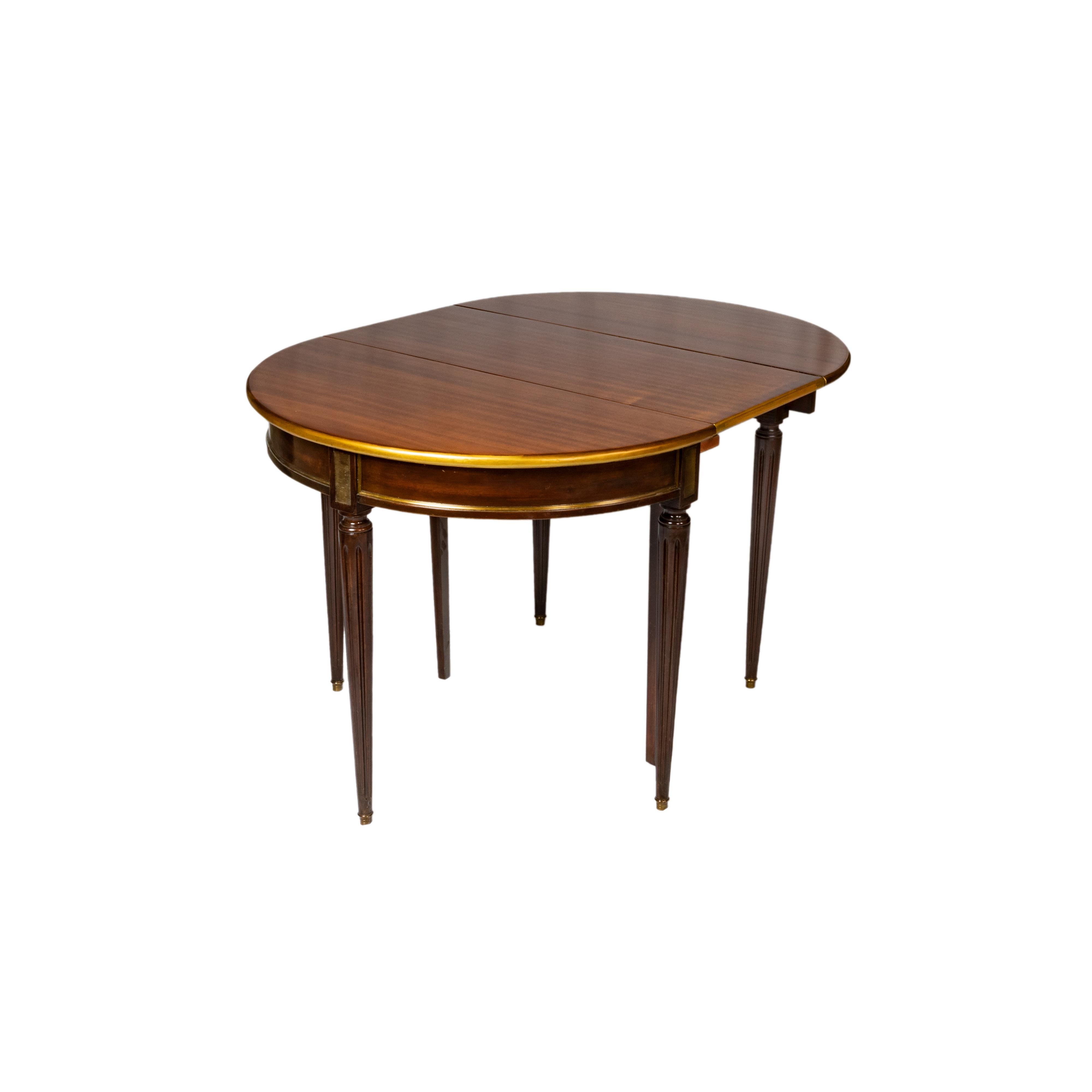Maison Jansen Directoire Style Dining Room Table For Sale 1