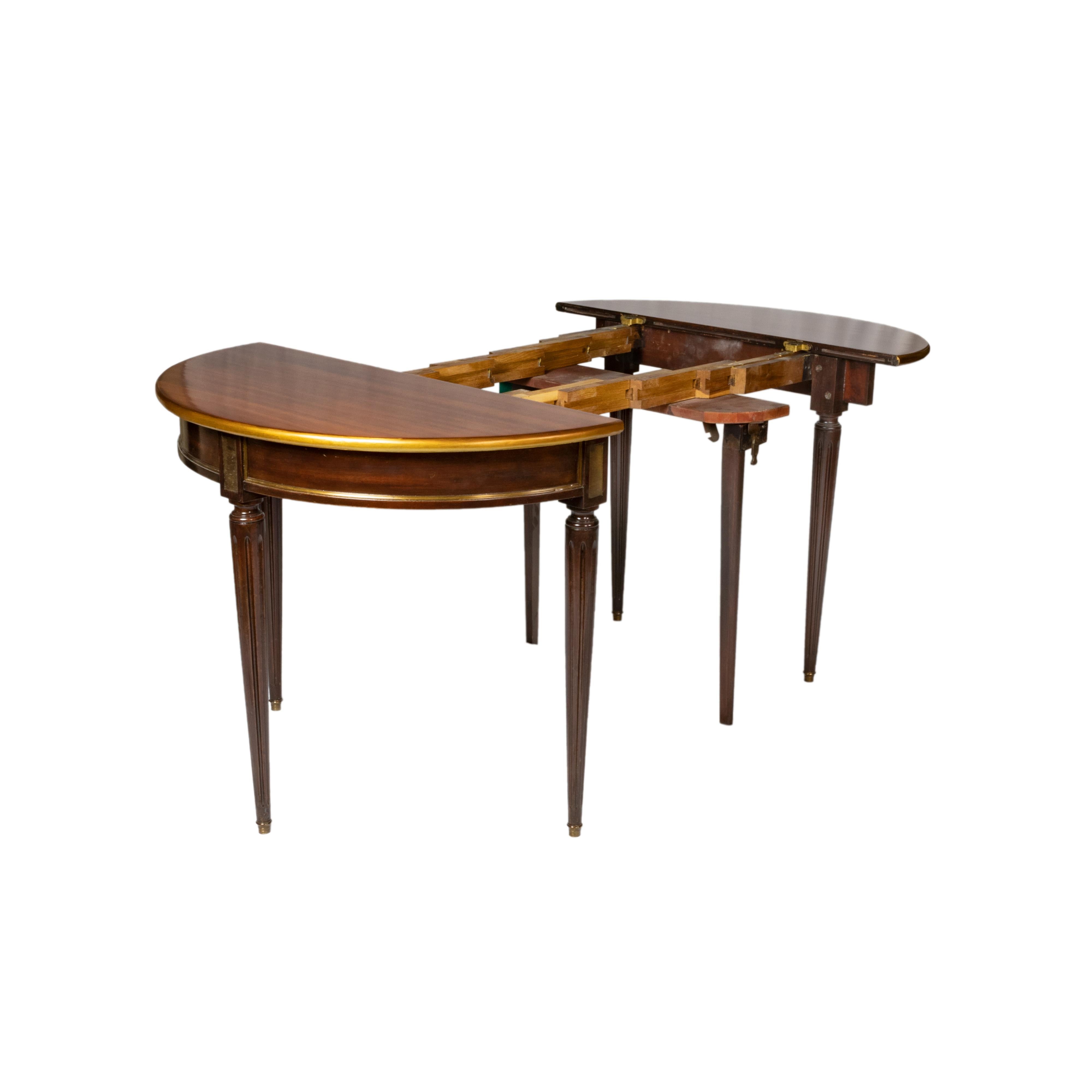 Maison Jansen Directoire Style Dining Room Table For Sale 2