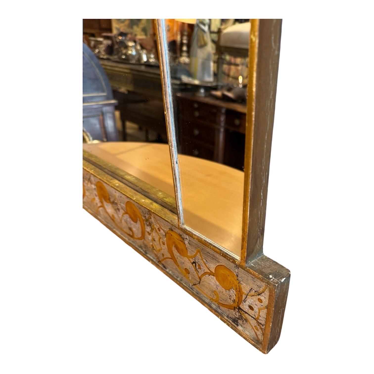 Stile provenzale Specchio Maison Jansen Englomise in vendita