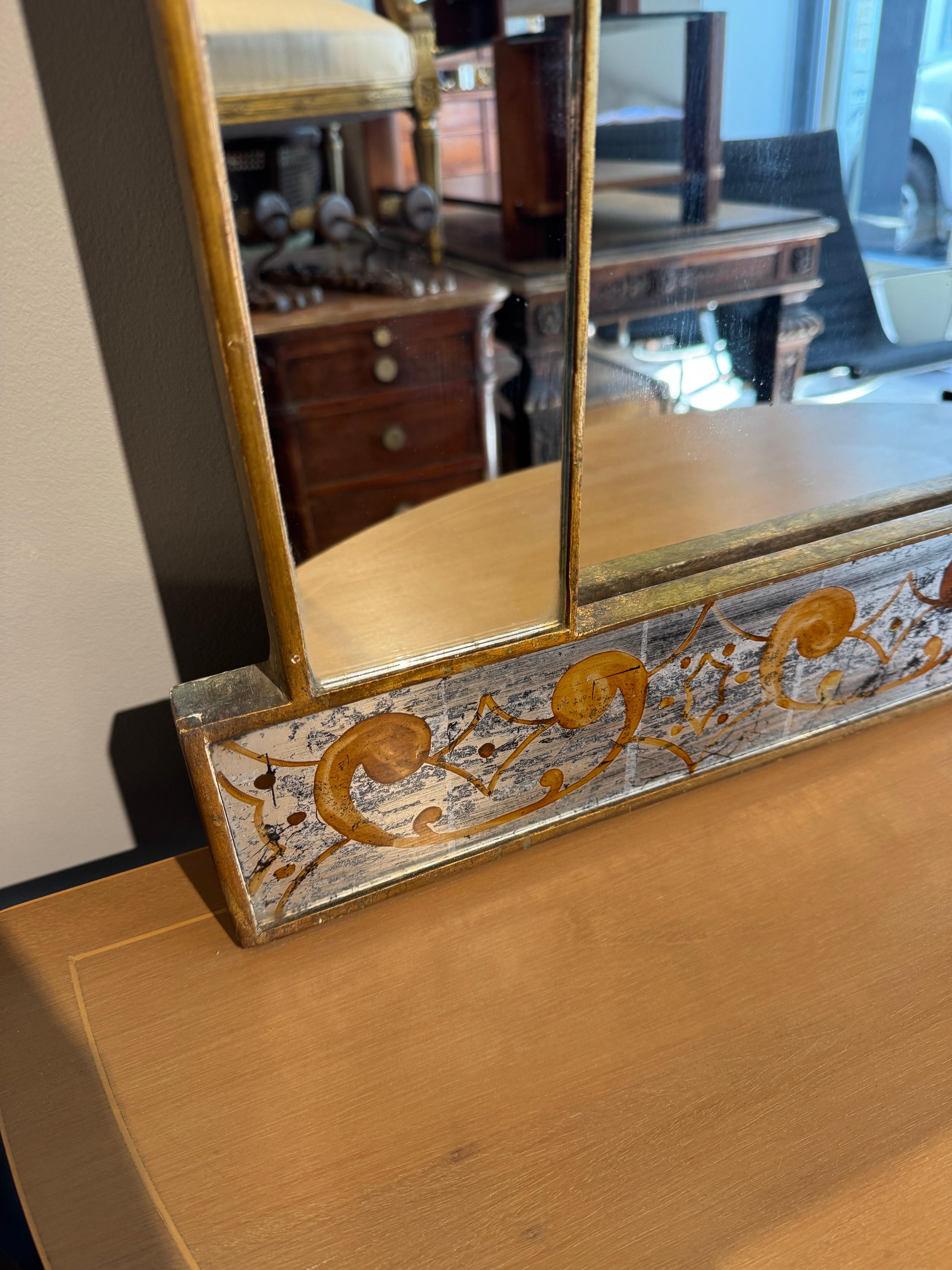 Vetro Specchio Maison Jansen Englomise in vendita