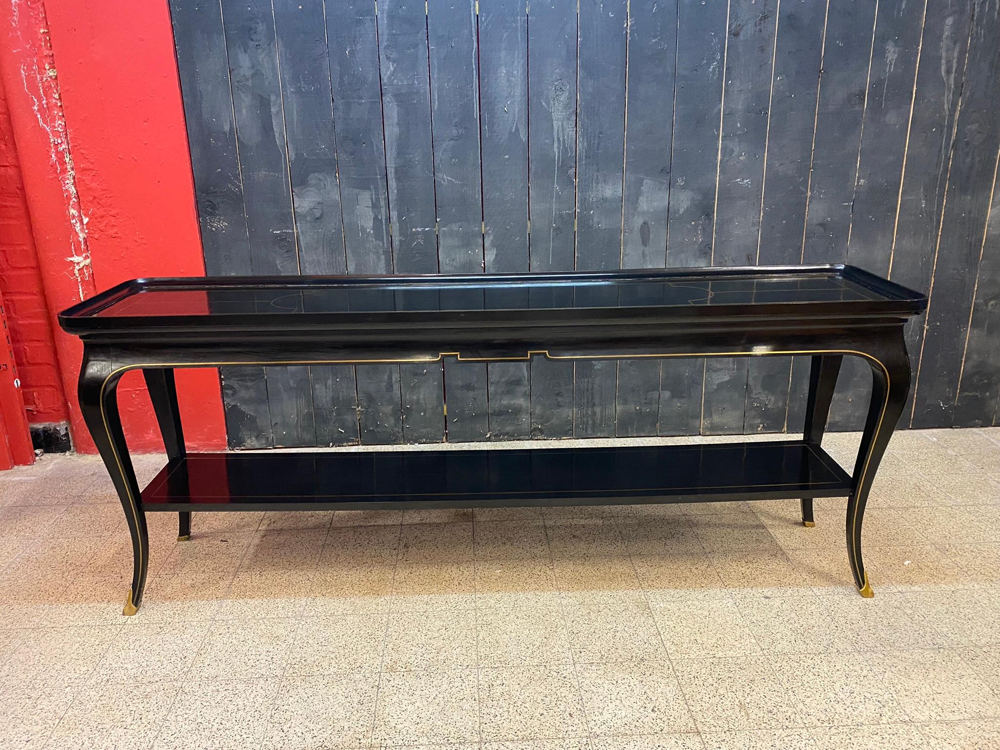 Maison Jansen, Exceptional Large Neo Classic Console Table, circa 1950/1960 For Sale 2