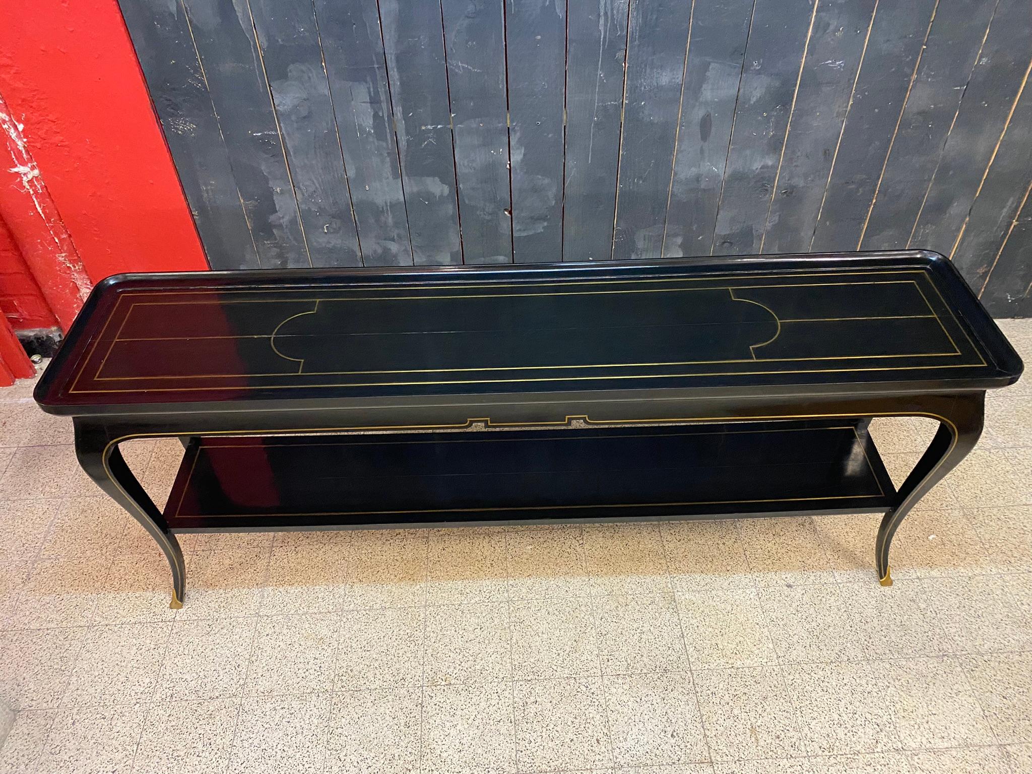 Maison Jansen, Exceptional Large Neo Classic Console Table, circa 1950/1960 For Sale 5
