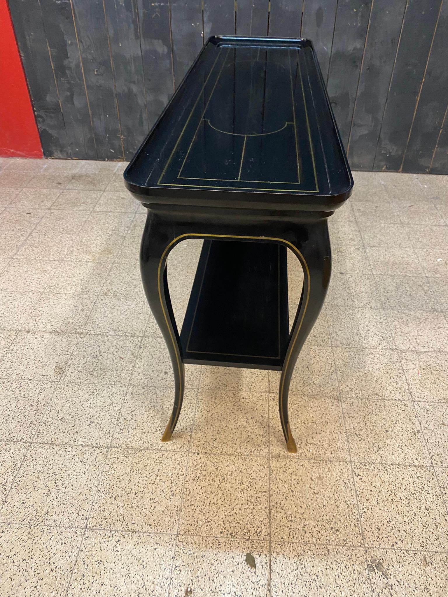 Exceptionnelle table console noclassique de la Maison Jansen, vers 1950/1960 en vente 3