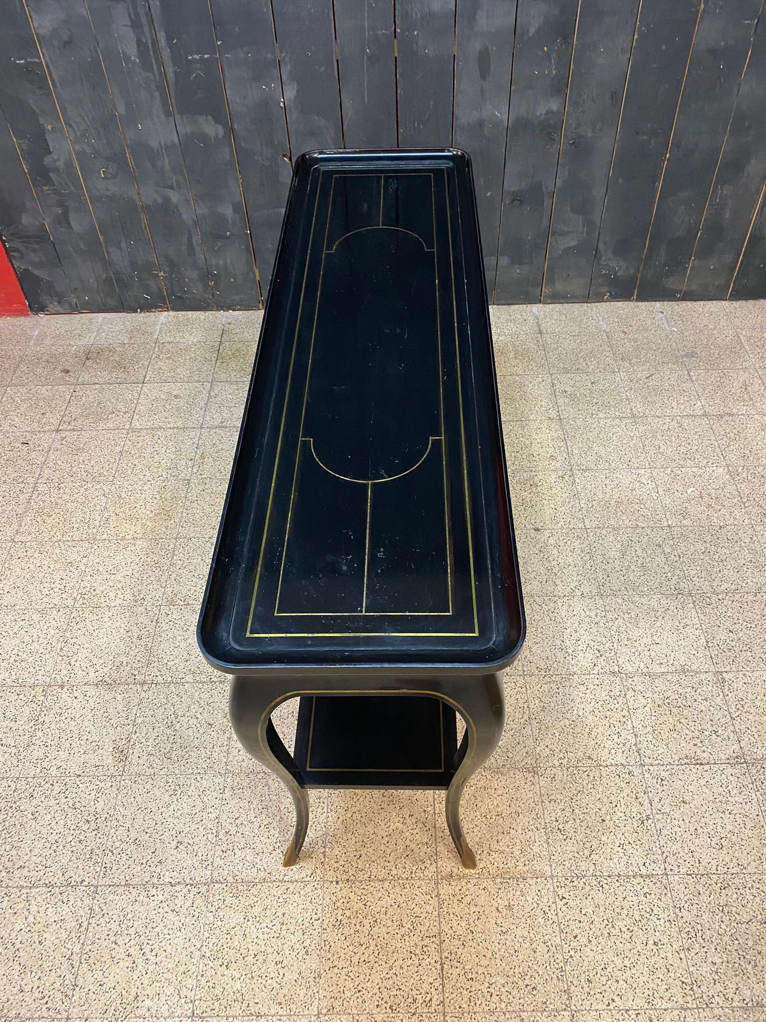 Exceptionnelle table console noclassique de la Maison Jansen, vers 1950/1960 en vente 4