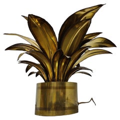 Maison Jansen Flower Table Lamp, 1970s Maison Jansen Flower Table Lamp, 1970s