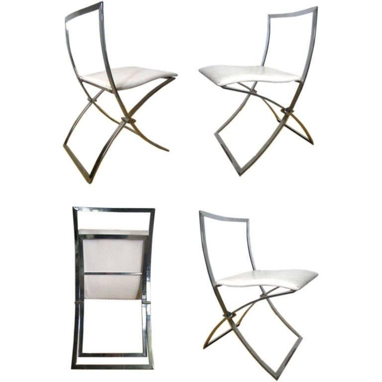 Maison Jansen Folding Chairs