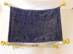 Maison Jansen Folding X-Form Bench