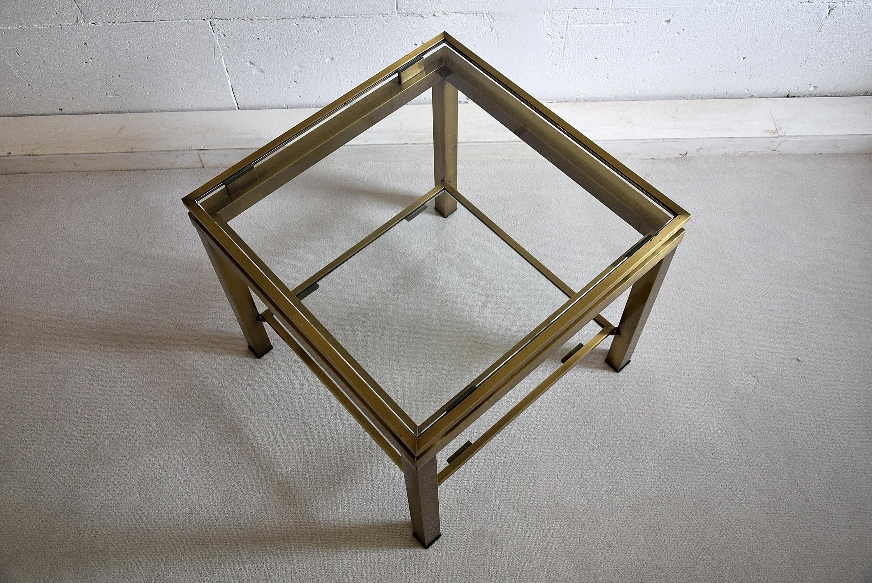 hollywood regency side table