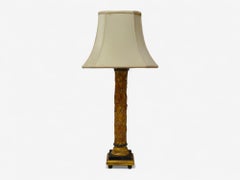 Maison Jansen, Hollywood Regency, Giltwood, Table Lamps, France, 1950s