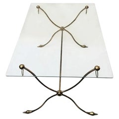 Maison Jansen (in the style of) coffee table in Brass, circa 1950/1960