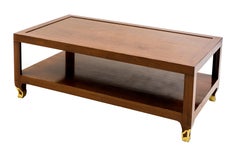 Classic Signed Maison Jansen Double Tier Coffee Table