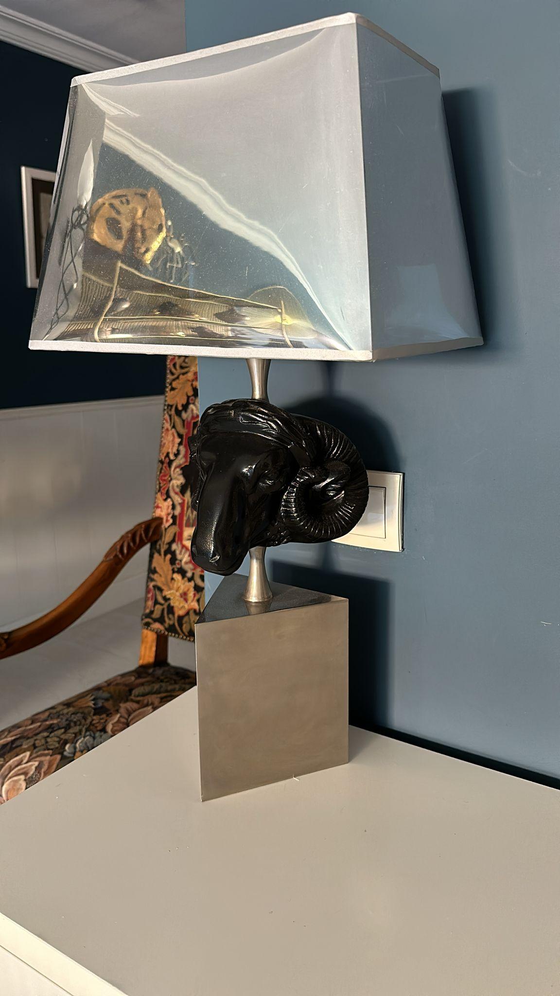 Métal Lampe de la Maison Jansen Paris, 20e siècle en vente