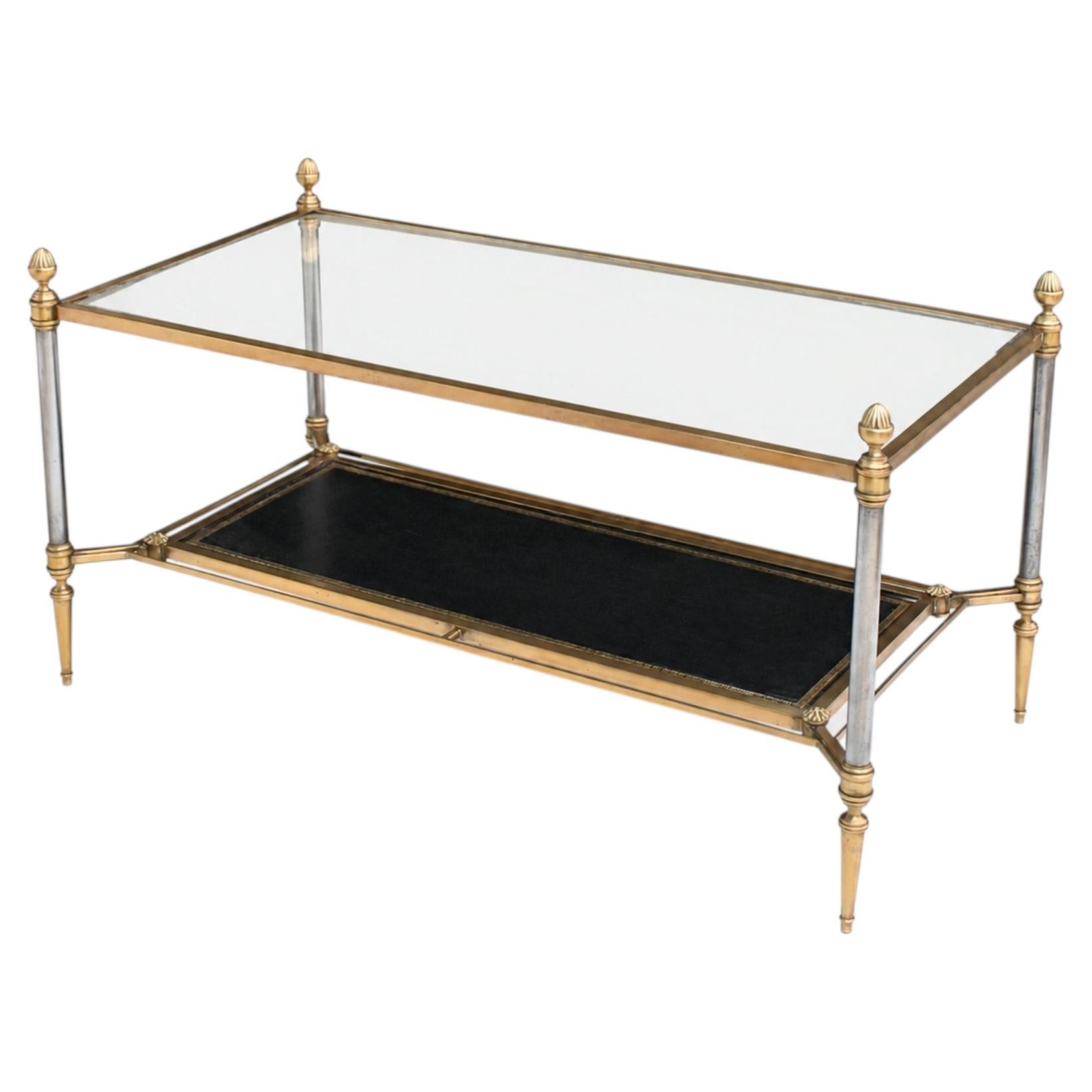 Maison Jansen Leather Table