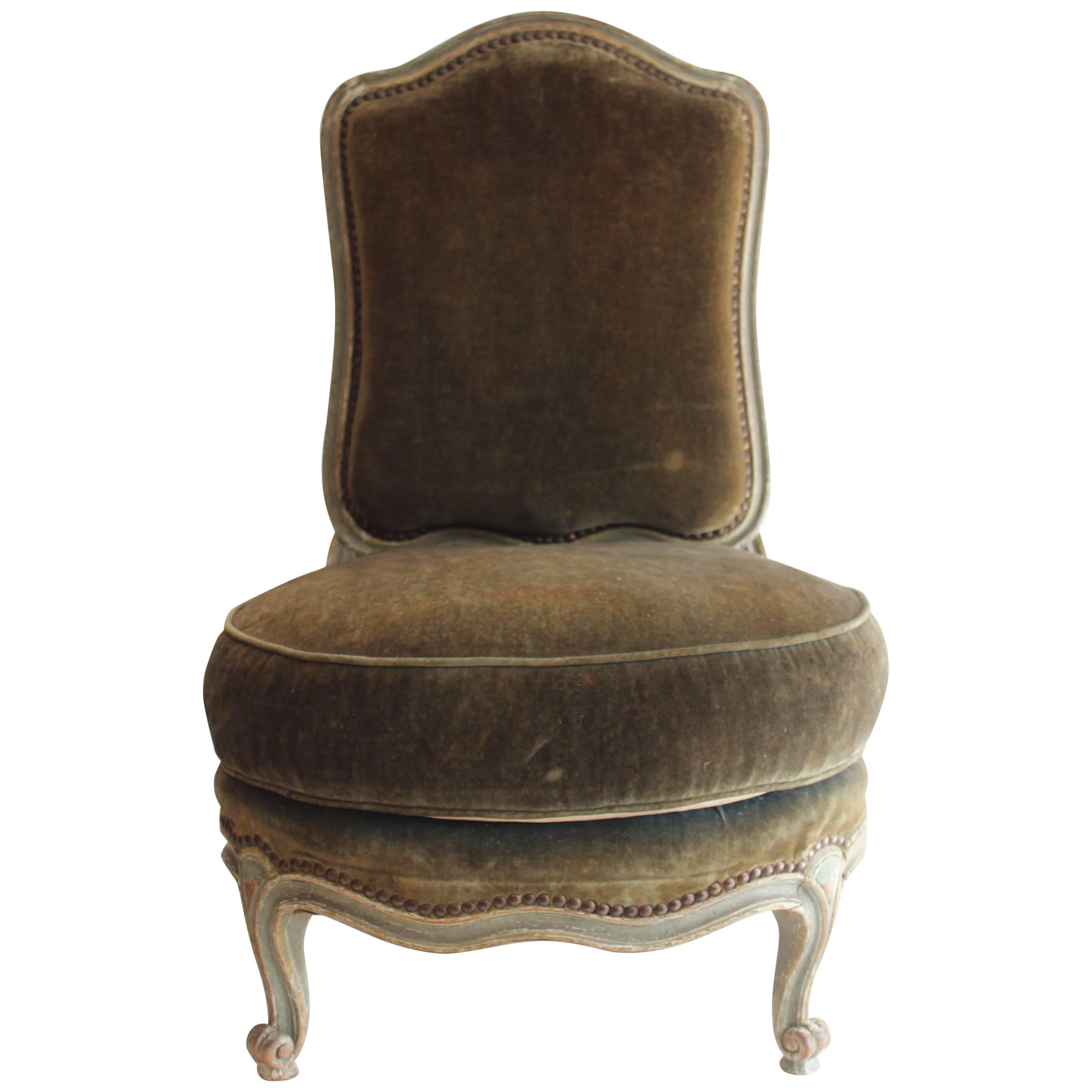 Maison Jansen Louis XV Style Boudoir Chair