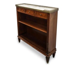 Maison Jansen Marble And Brass Topped Shelving, Early 20th Century