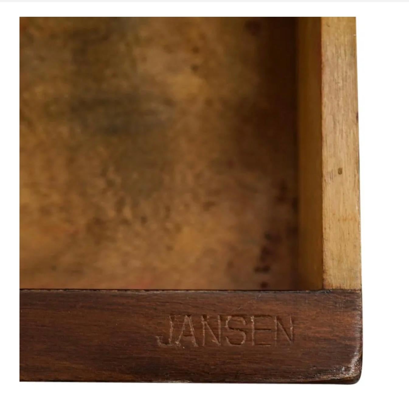 Marmor- und Messingregale mit Platte von Maison Jansen, frühes 20. Jahrhundert im Angebot 2