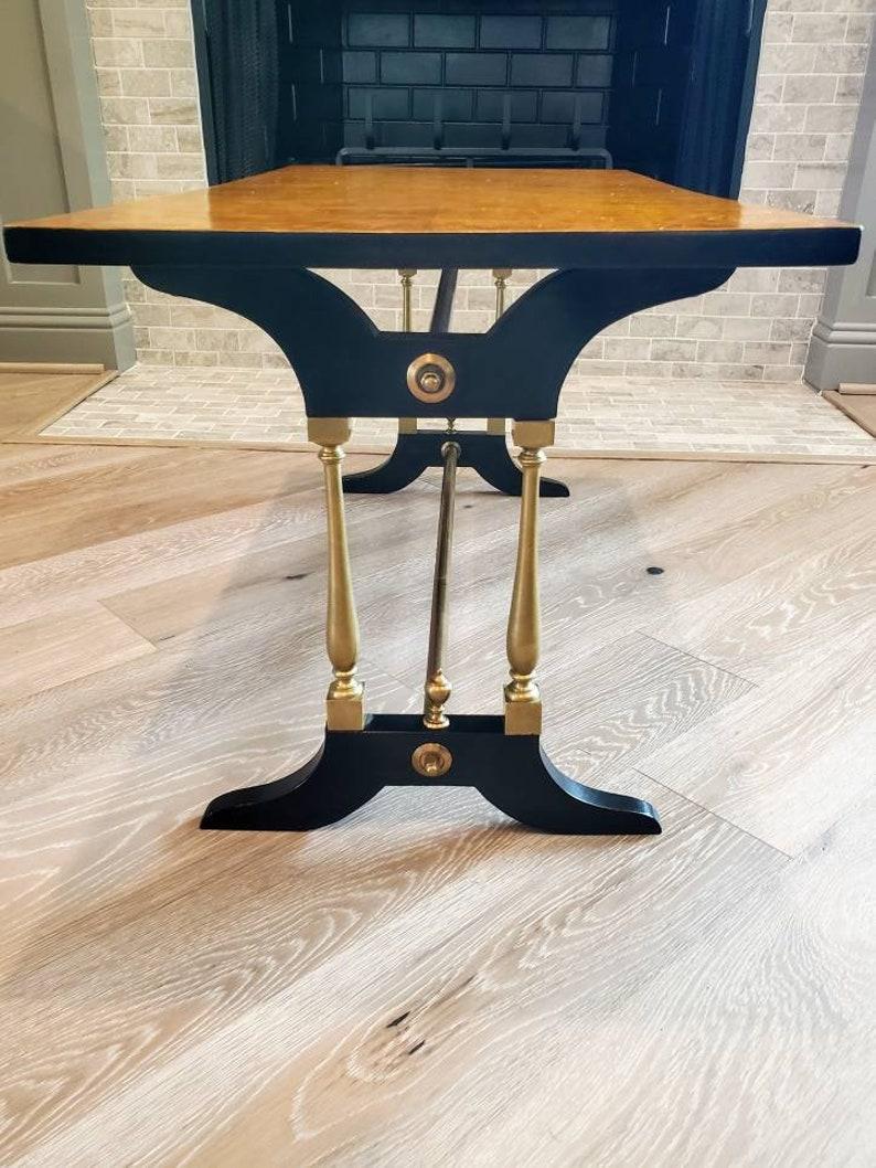 Table Basse Moderne Milieu du Siècle Français Maison Jansen en vente 3