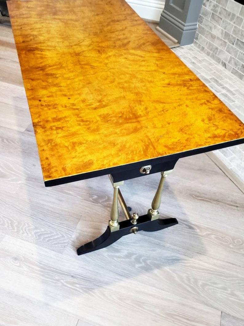 Table Basse Moderne Milieu du Siècle Français Maison Jansen Bon état - En vente à Forney, TX