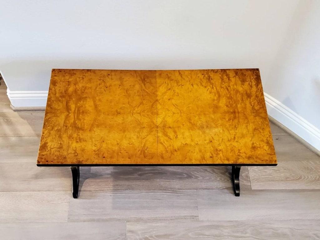 Maison Jansen Mid-Century French Modern Coffee Table In Good Condition For Sale In Forney, TX