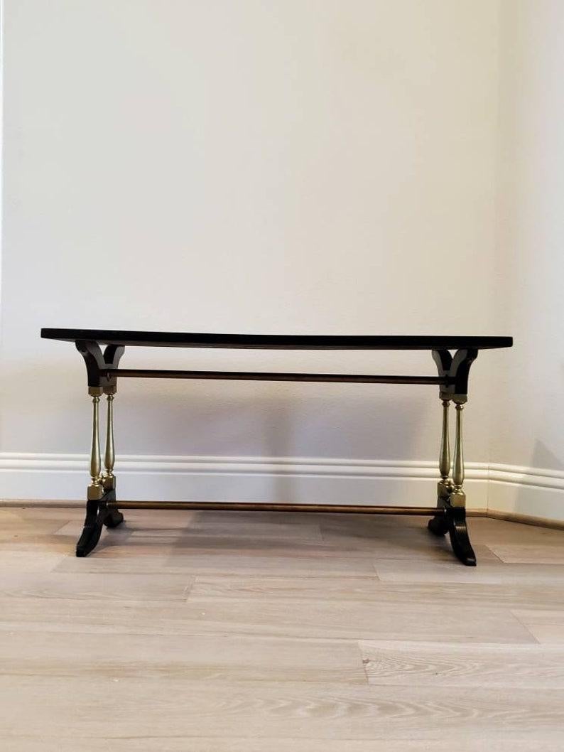 Bronze Table Basse Moderne Milieu du Siècle Français Maison Jansen en vente