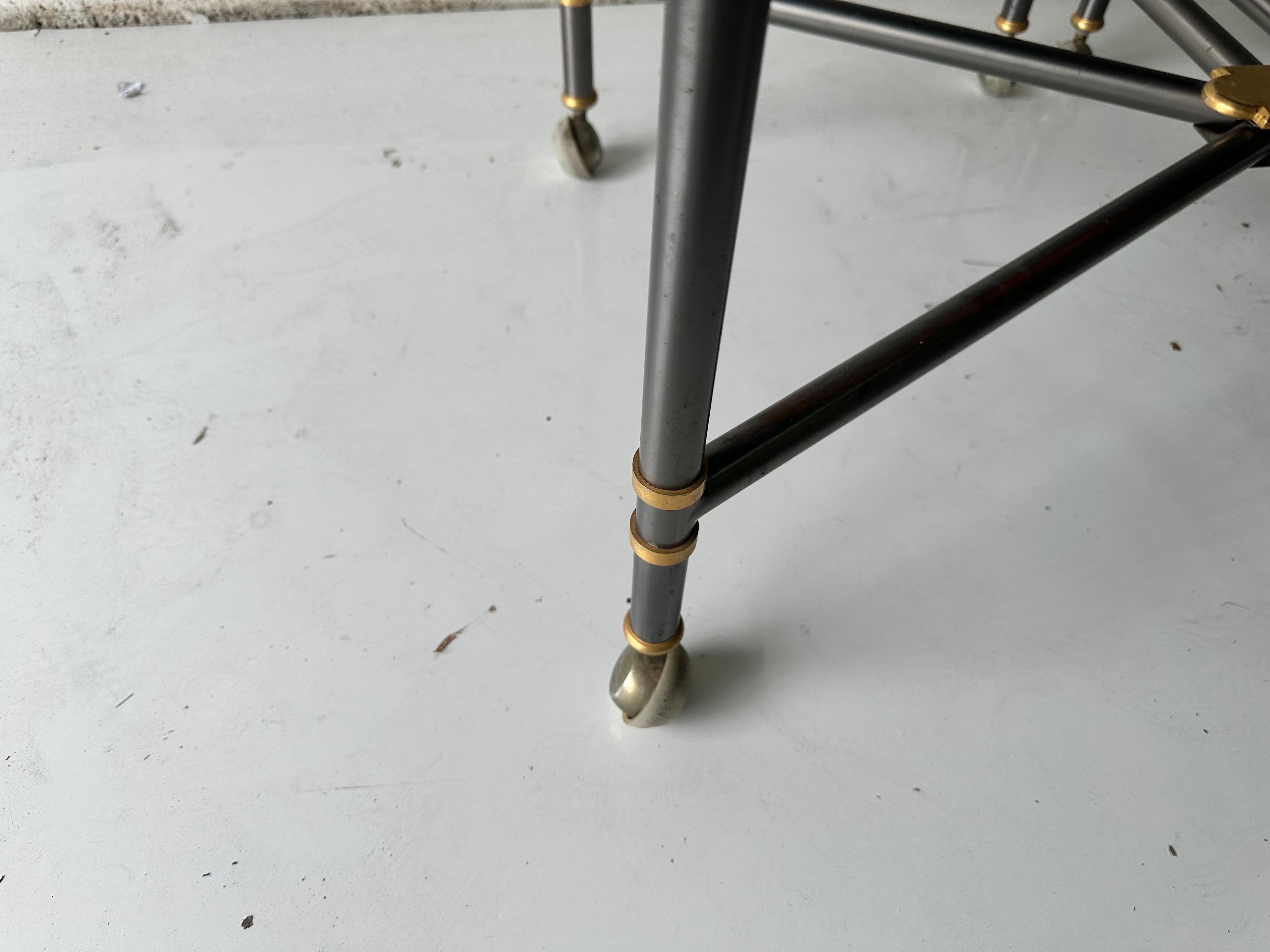 Maison Jansen modello Royal 2 patina  Tavolo da sala da pranzo espandibile in vendita 9