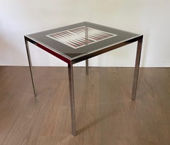 Maison Jansen Modernist Backgammon Games Table