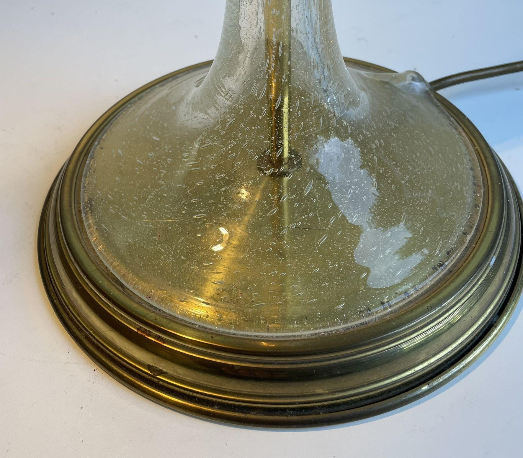 Lampe de bureau en coquille de moule de la Maison Jansen, France, 1970 en vente 1