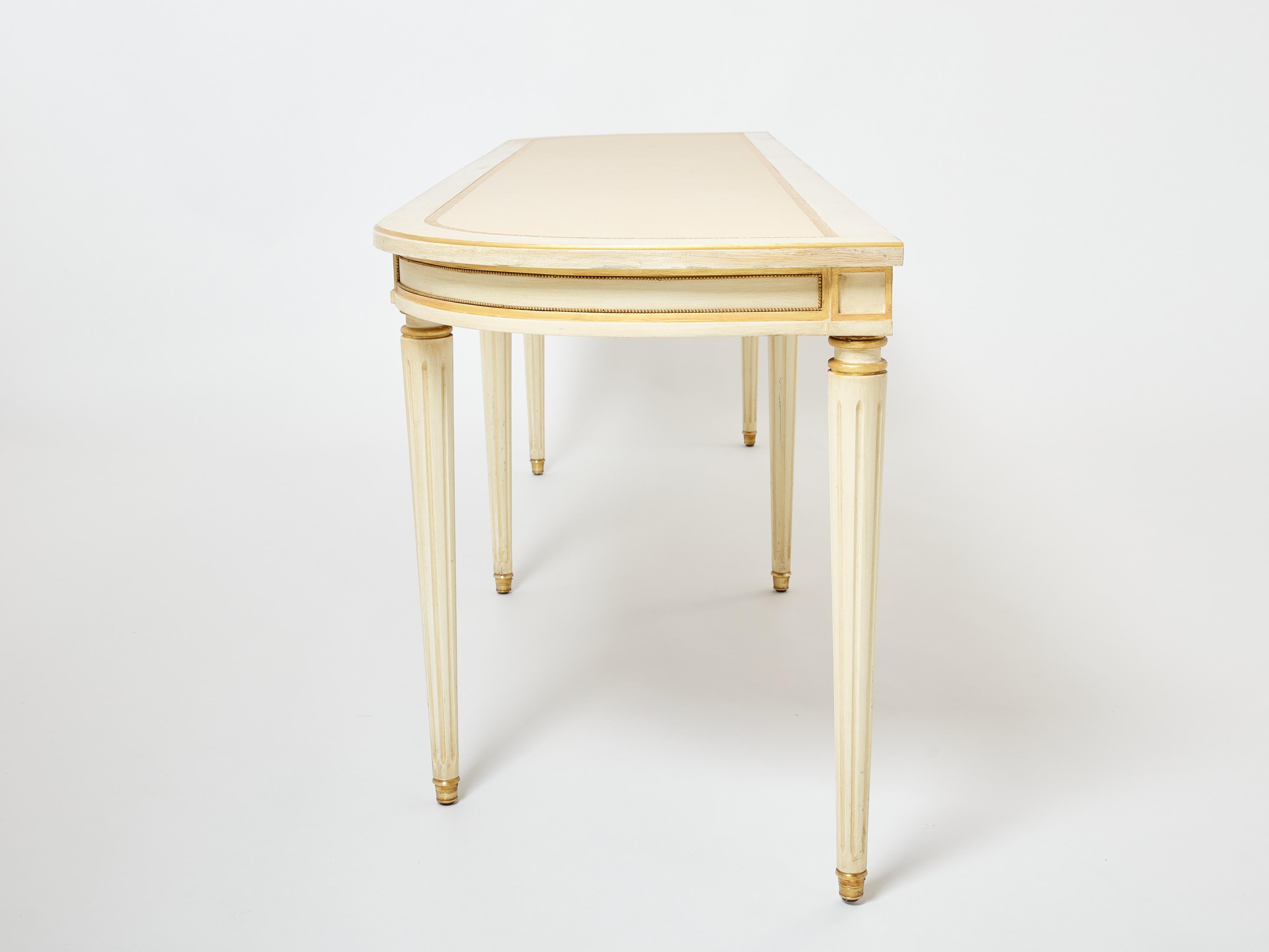 Maison Jansen Neoclassical Louis XVI Style Console Table, 1950s For Sale 1