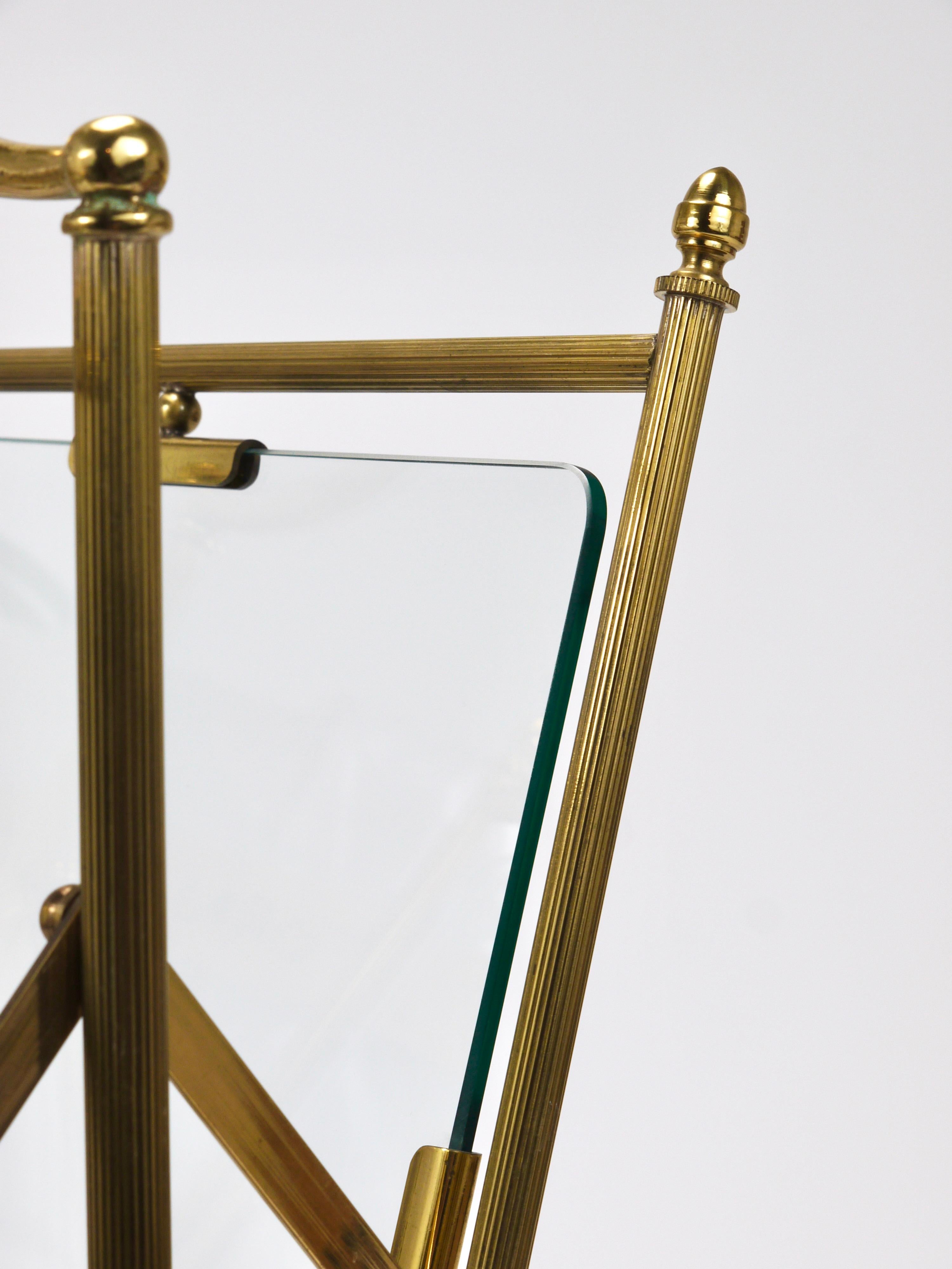Maison Jansen Neoclassical Magazine Rack Newspaper Stand, France, 1950s For Sale 5