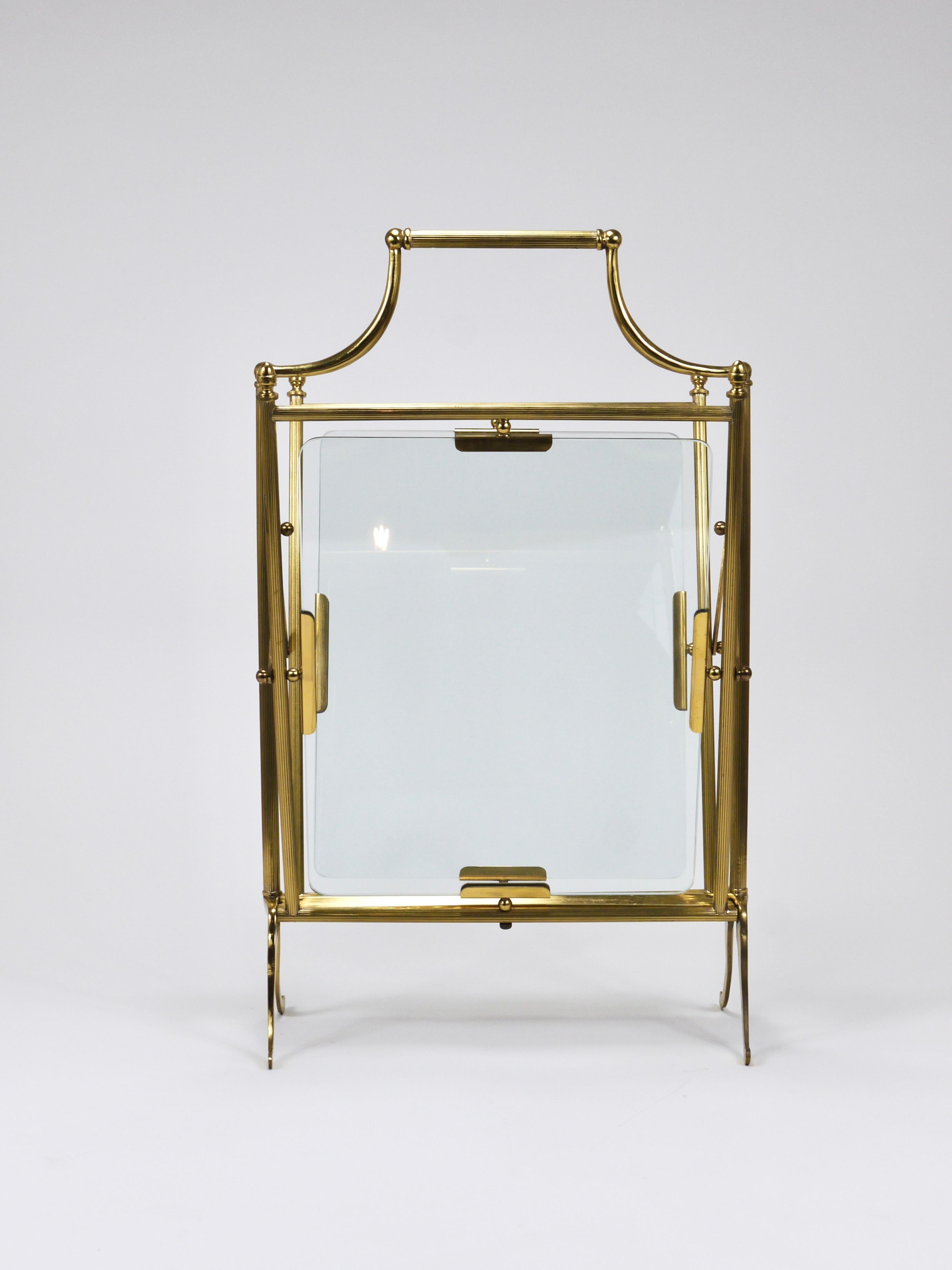 Maison Jansen Neoclassical Magazine Rack Newspaper Stand, France, 1950s For Sale 7