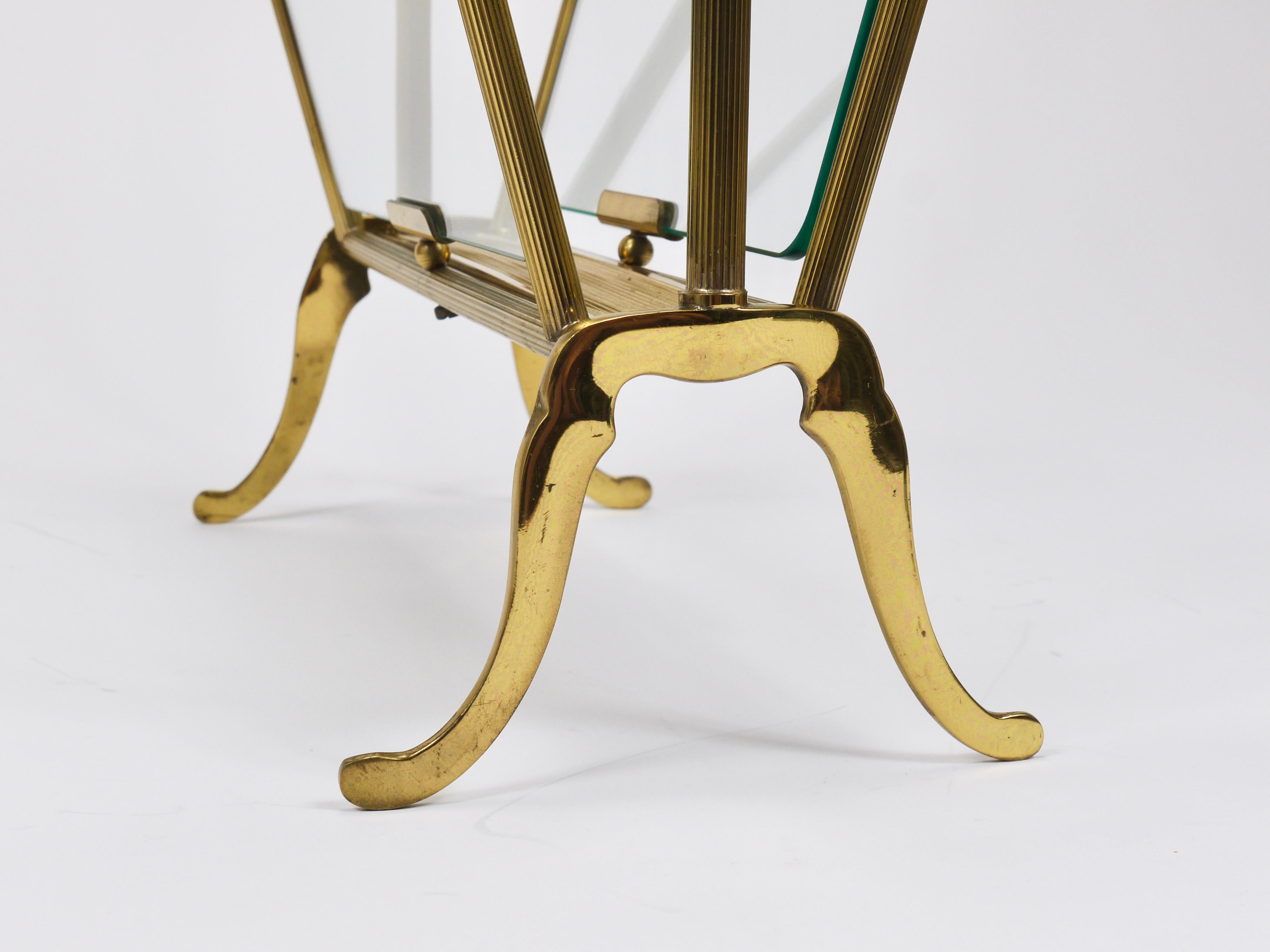 Maison Jansen Neoclassical Magazine Rack Newspaper Stand, France, 1950s For Sale 11