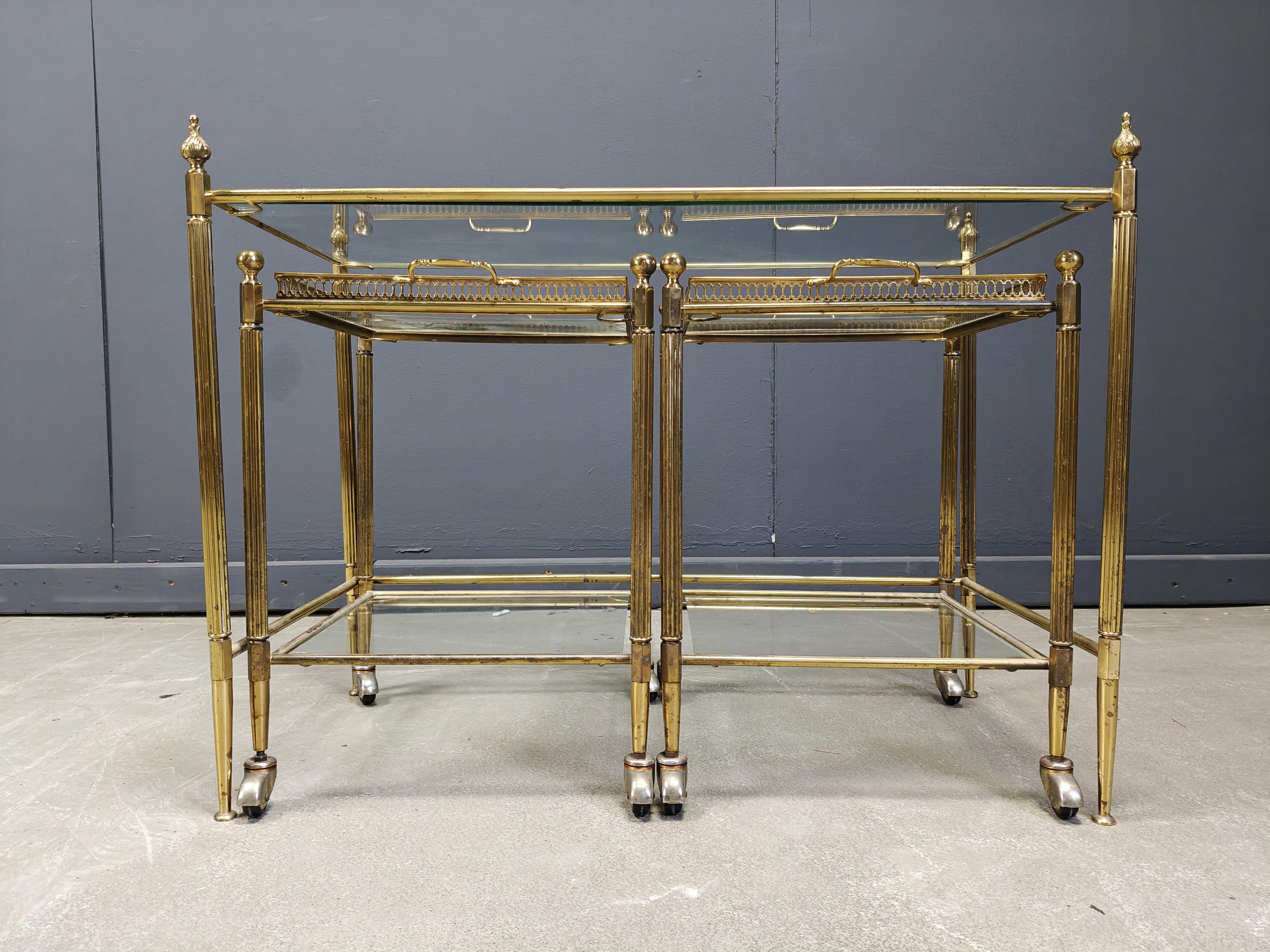 Nid de tables de Maison Jansen, 1960 Bon état - En vente à Leuven, Vlaams Gewest