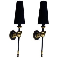 Maison Jansen Pair of Sconces,