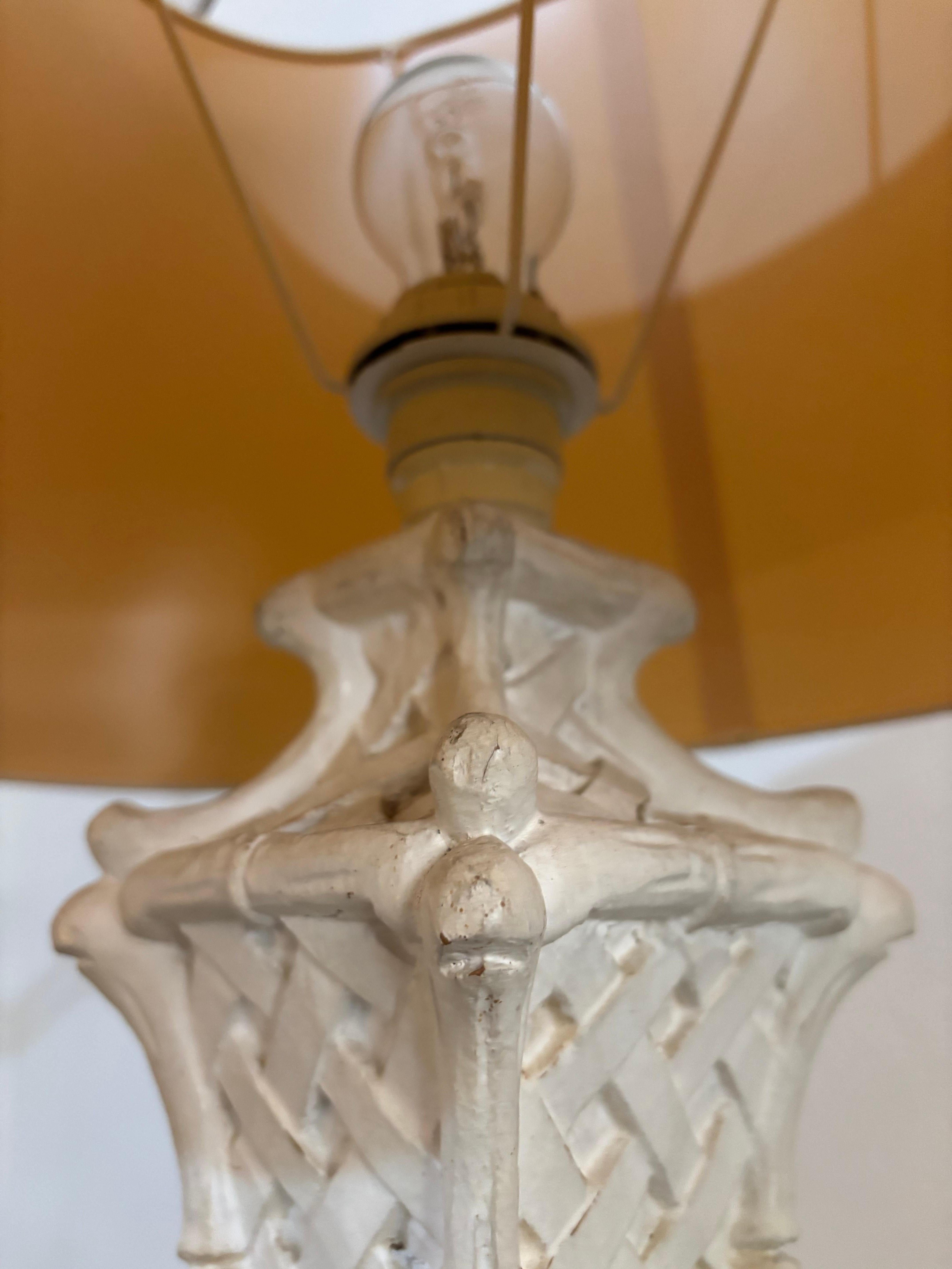 Laqué Maison Jansen, pair of table lamps, In the style of the Brighton Pavilion en vente