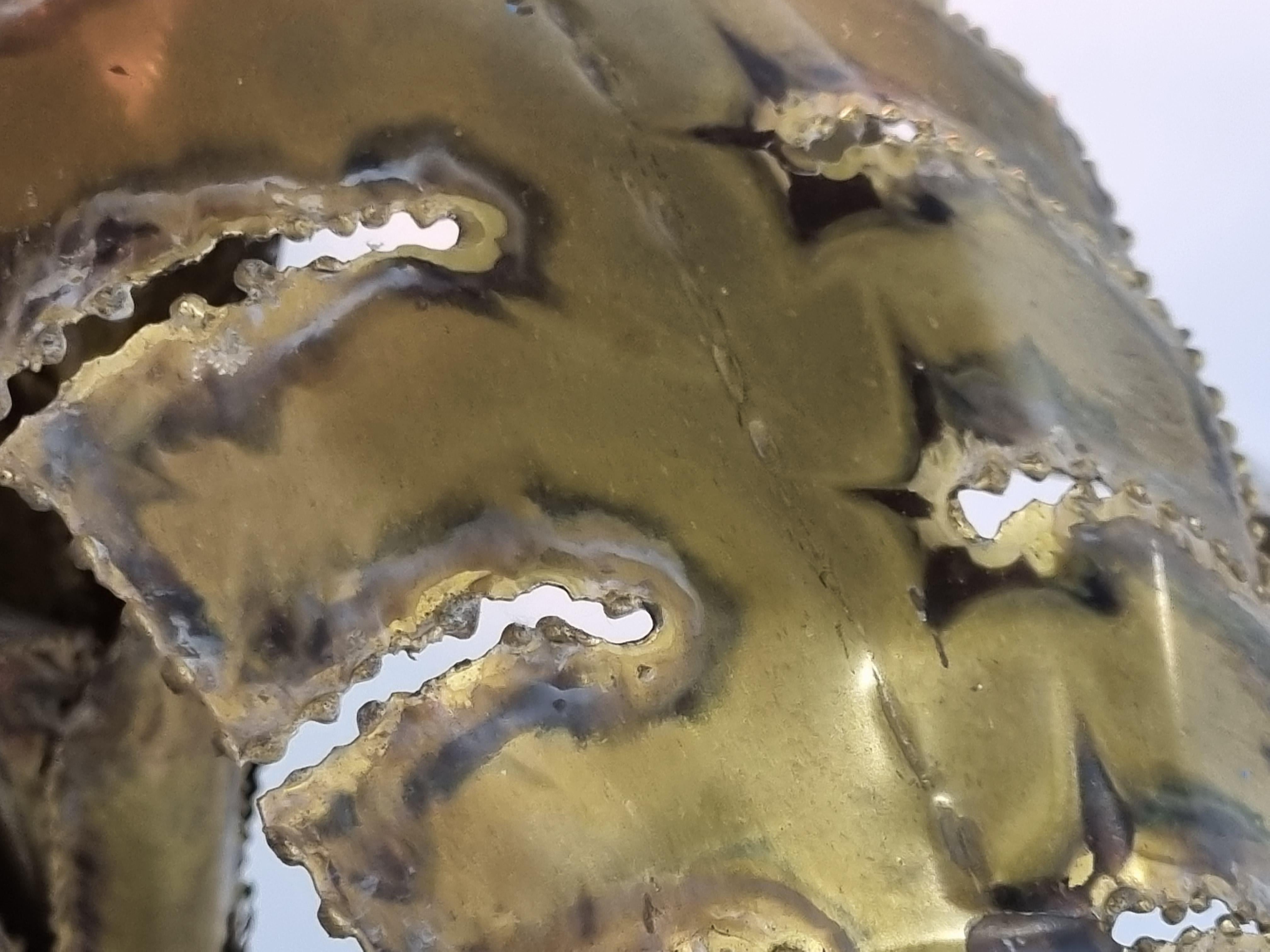 Lámpara de mesa Maison Jansen Palm, años 70 en venta 4