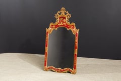 Maison Jansen Parcel-Gilt Mirror with COA from James Archer Abbott, 1940's