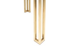 Maison Jansen. Serving table in brass and melamine. 1970s