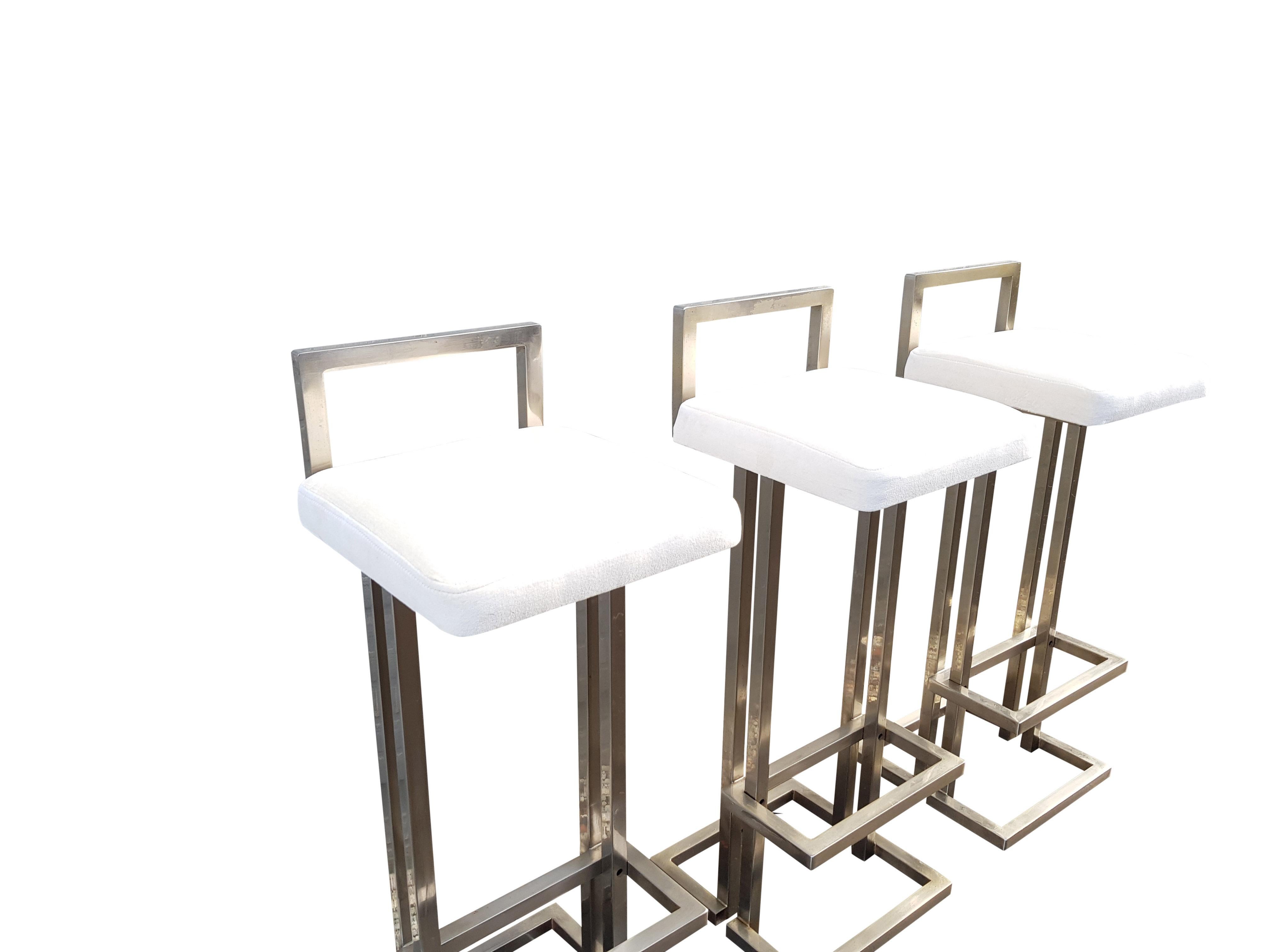  Set of 3 Barstools im Zustand „Gut“ im Angebot in De Klinge, BE