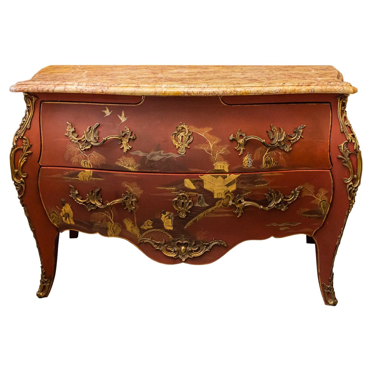 Maison Jansen, Sideboard in the Style of Louis XV, France, circa 1950