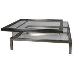 Maison Jansen Sliding Top Coffee Table