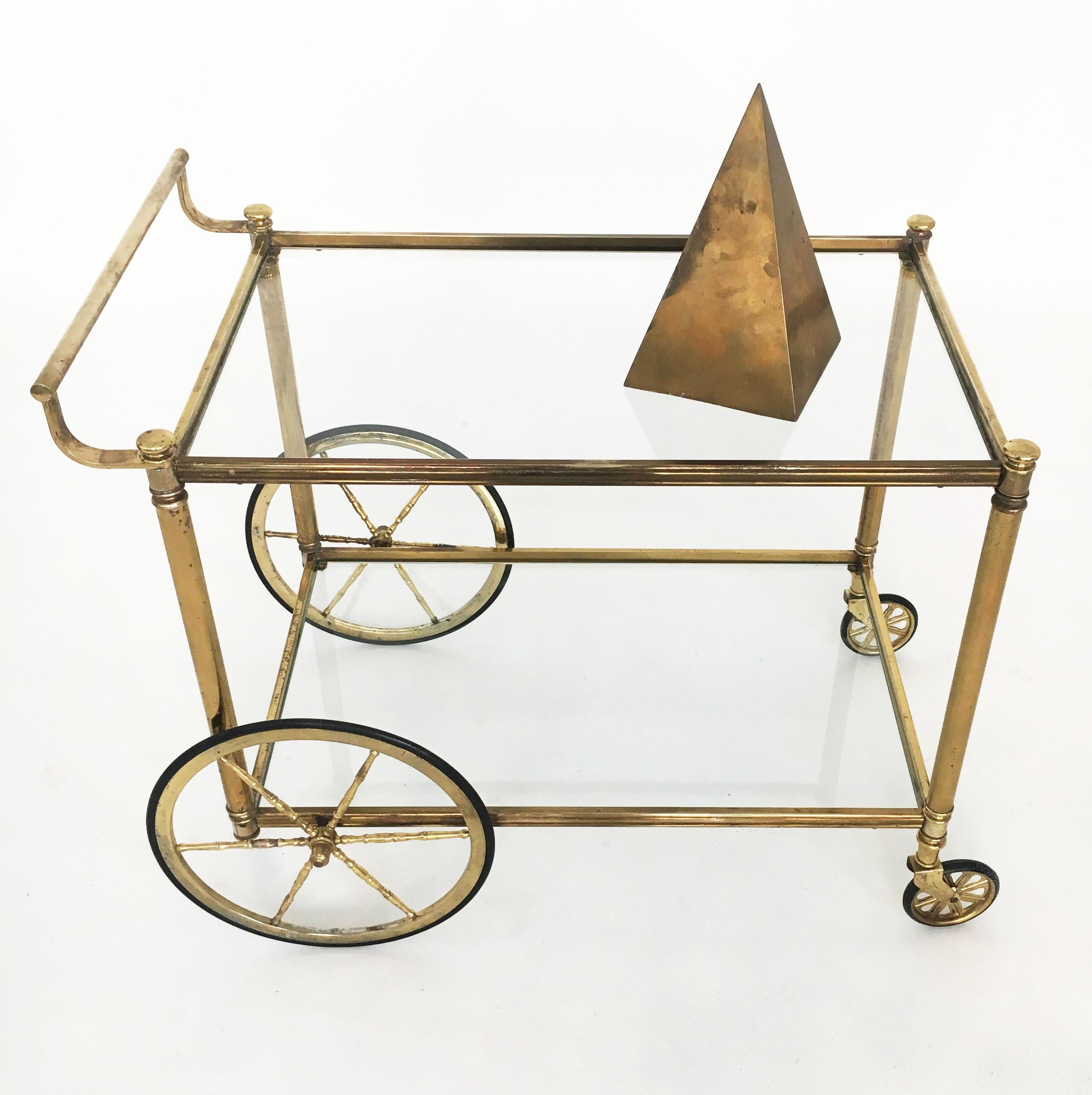 maison jansen bar cart