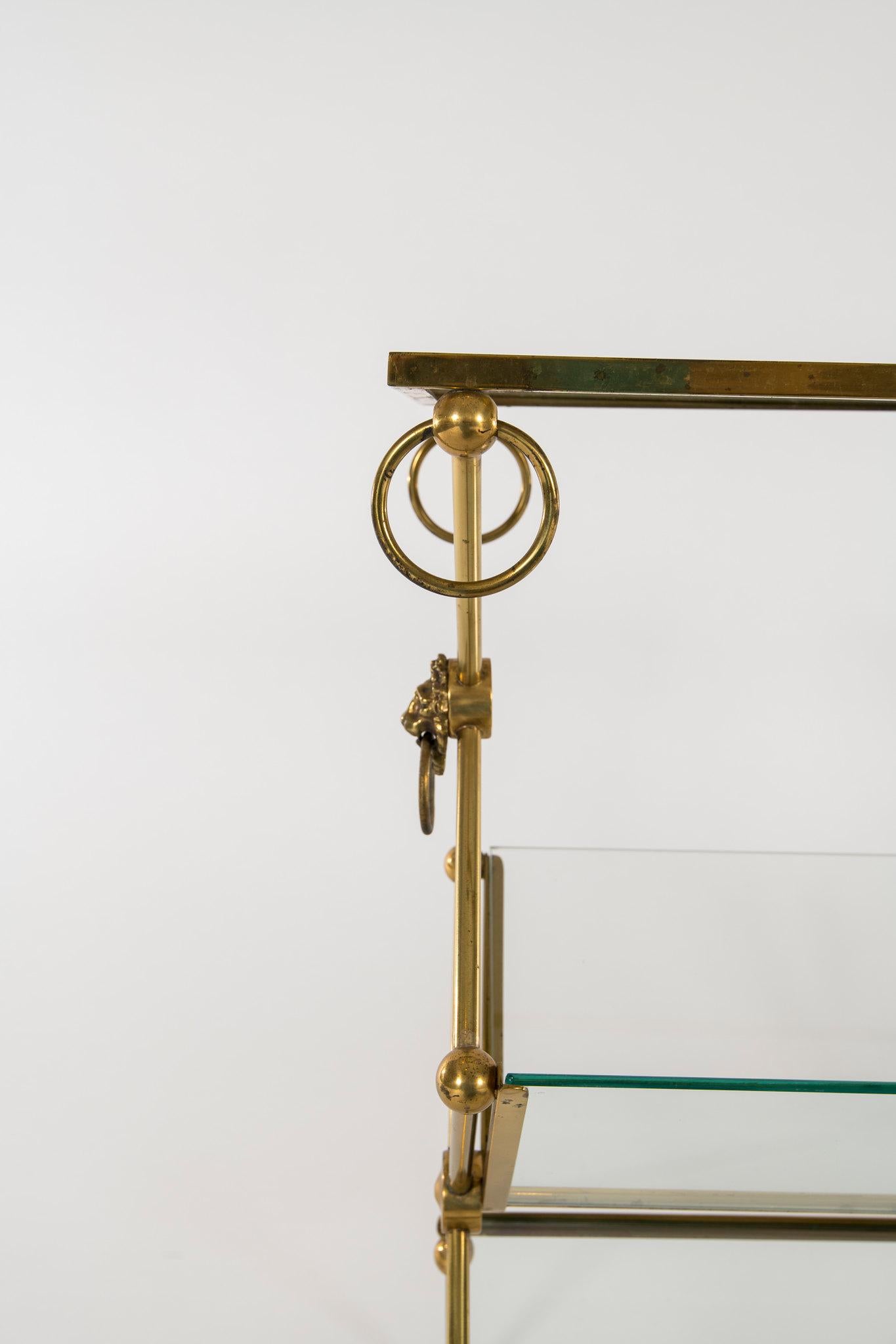 French Maison Jansen Style Bronze Table