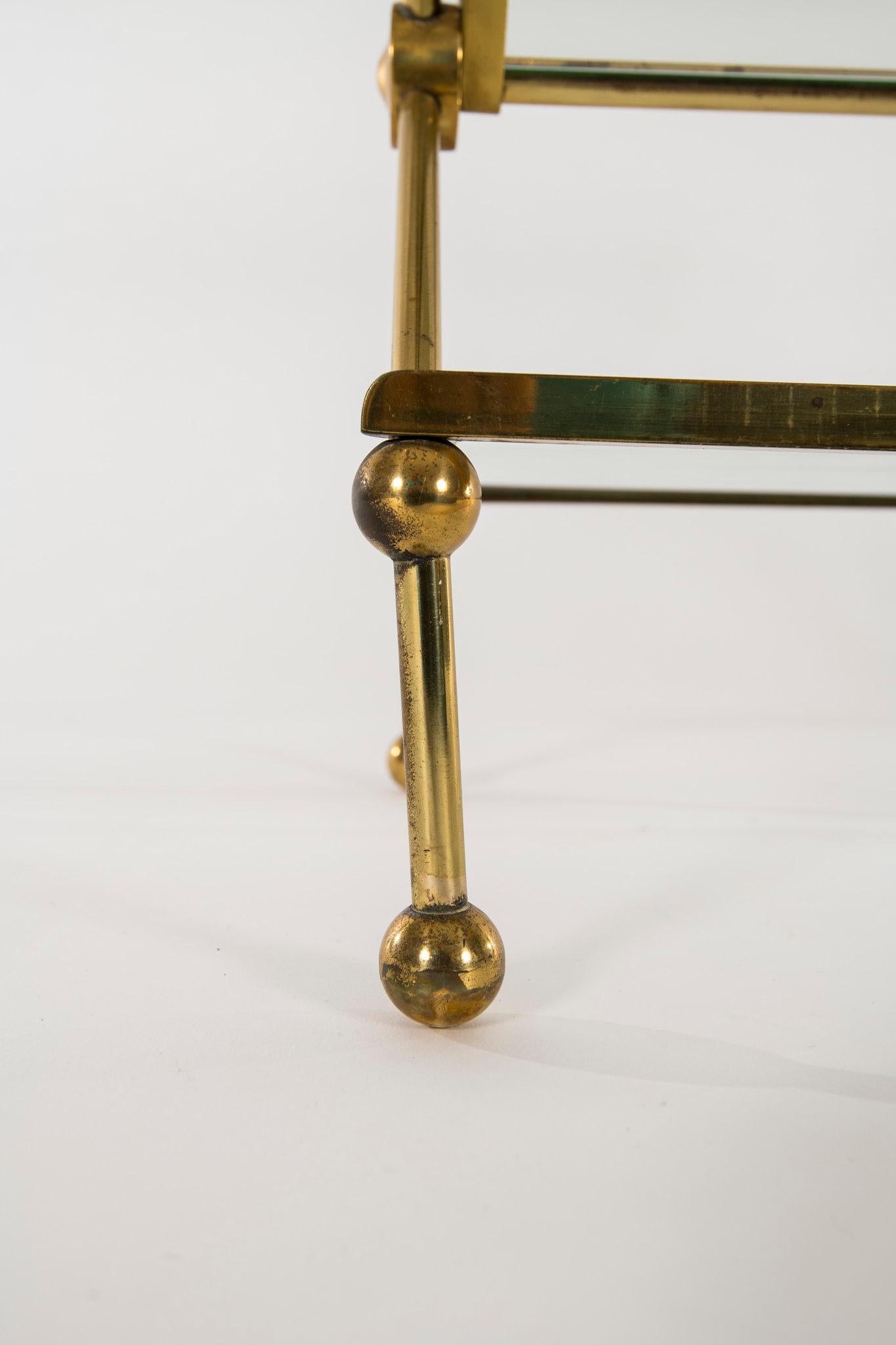 Brass Maison Jansen Style Bronze Table