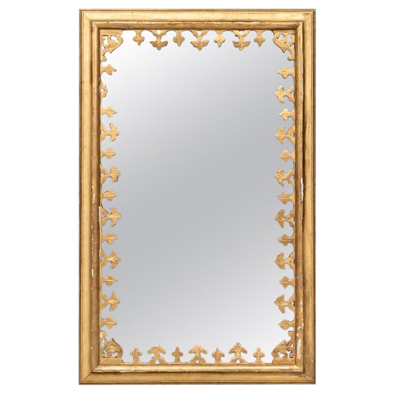 Maison Jansen Style Carved And Gilt Mirror for Restoration