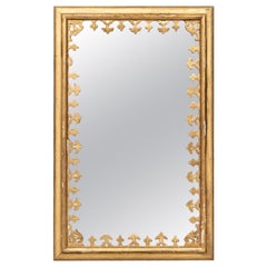 Antique Maison Jansen Style Carved And Gilt Mirror for Restoration