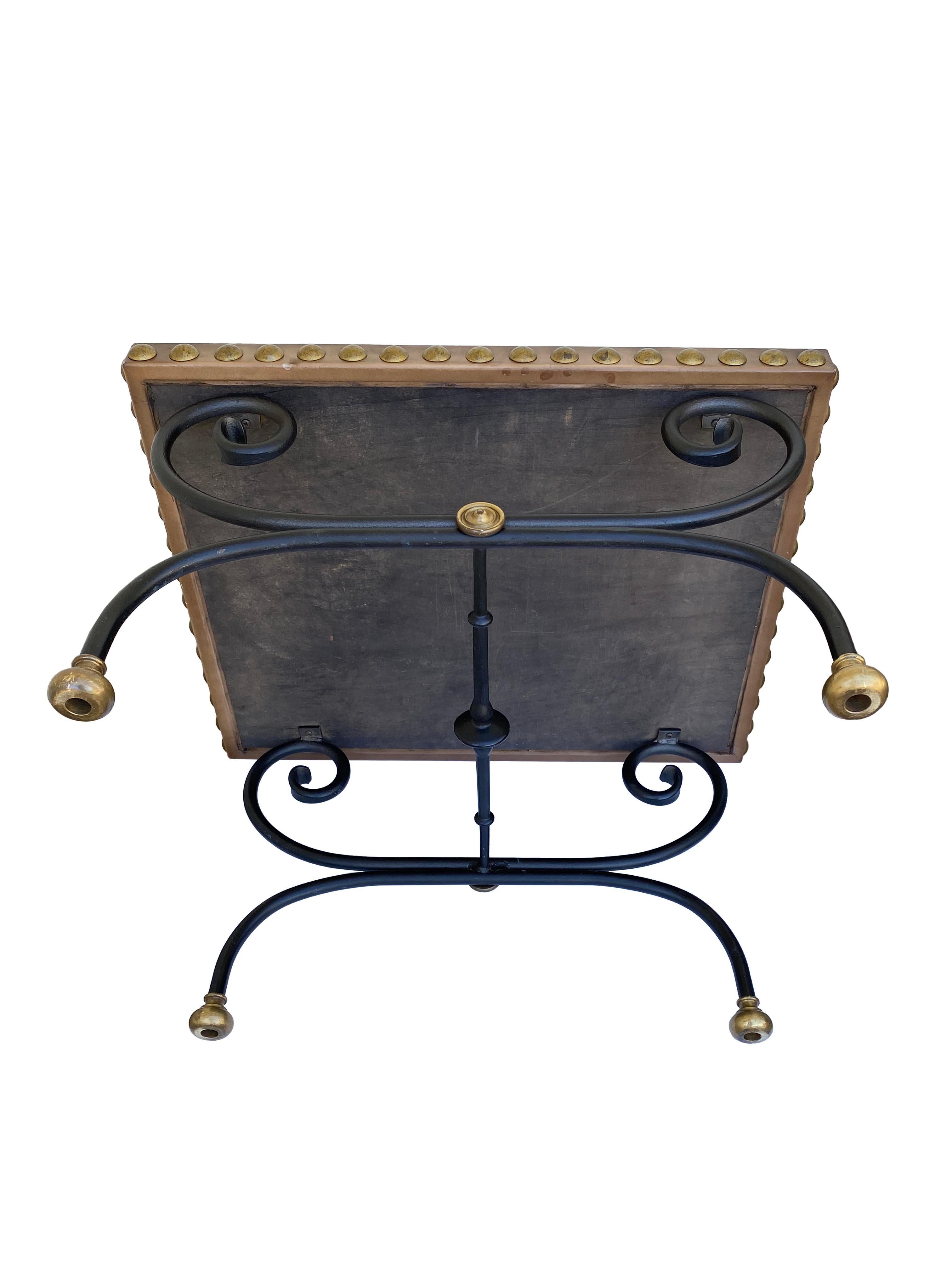 Table de cocktail de style Maison Jansen en vente 1