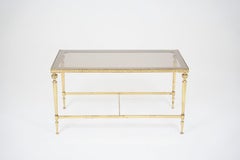 Tavolino da caffè in stile Maison Jansen anni '50