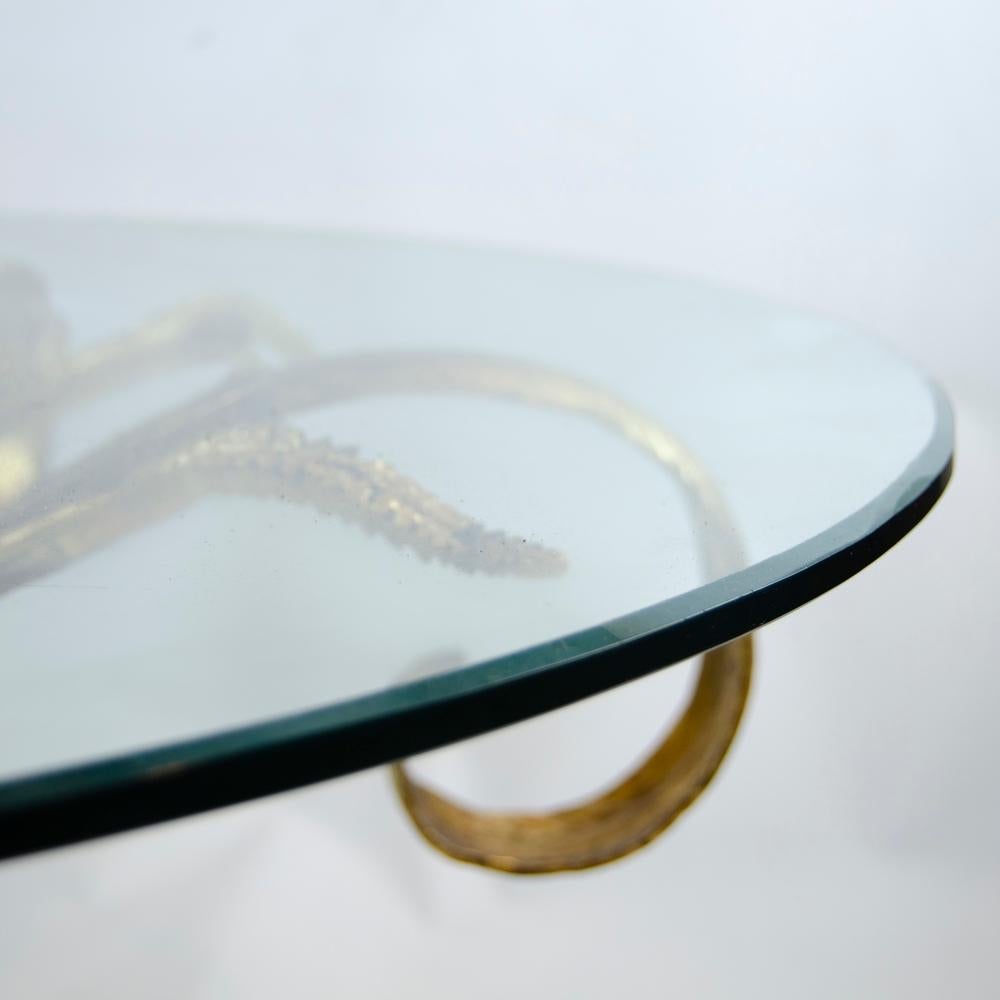 French Maison Jansen style coffee table, 20th Century For Sale